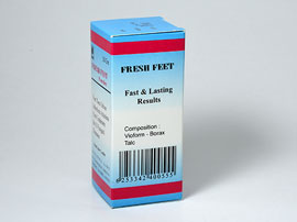Fresh feet  powder